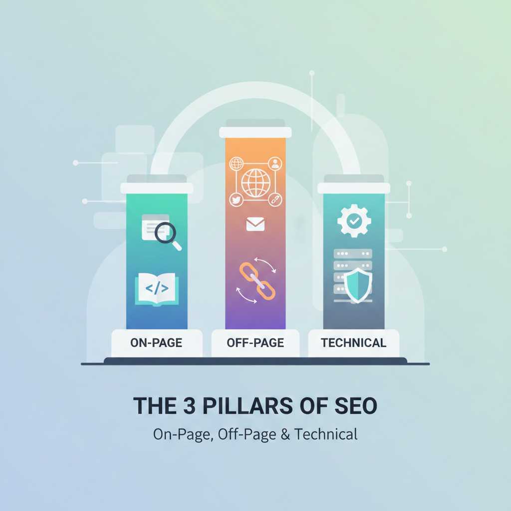 The 3 Pillars of SEO: On-Page, Off-Page & Technical