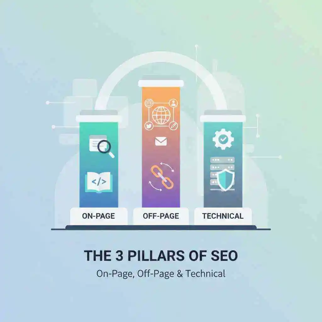 The 3 Pillars of SEO: On-Page, Off-Page & Technical
